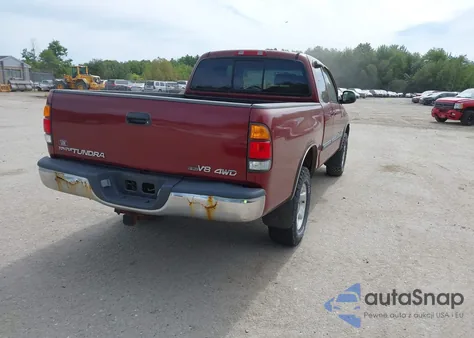 2004 Toyota Tundra Sr5 V8 из США, поврежденный, VIN 5TBBT44184S454194